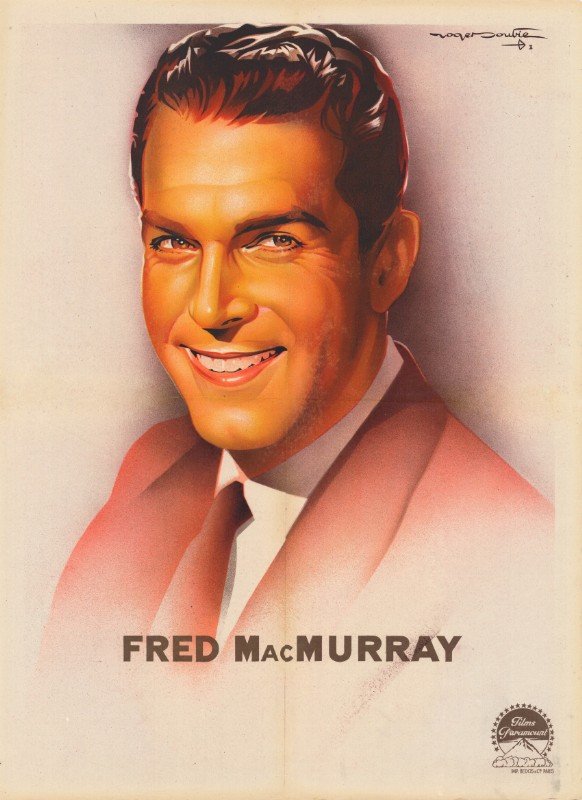 Affiche - FRED MAC MURRAY - 60x80cm