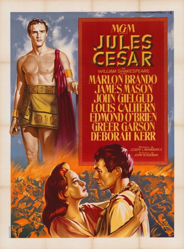 Repro 30x40cm - JULES CESAR - Française