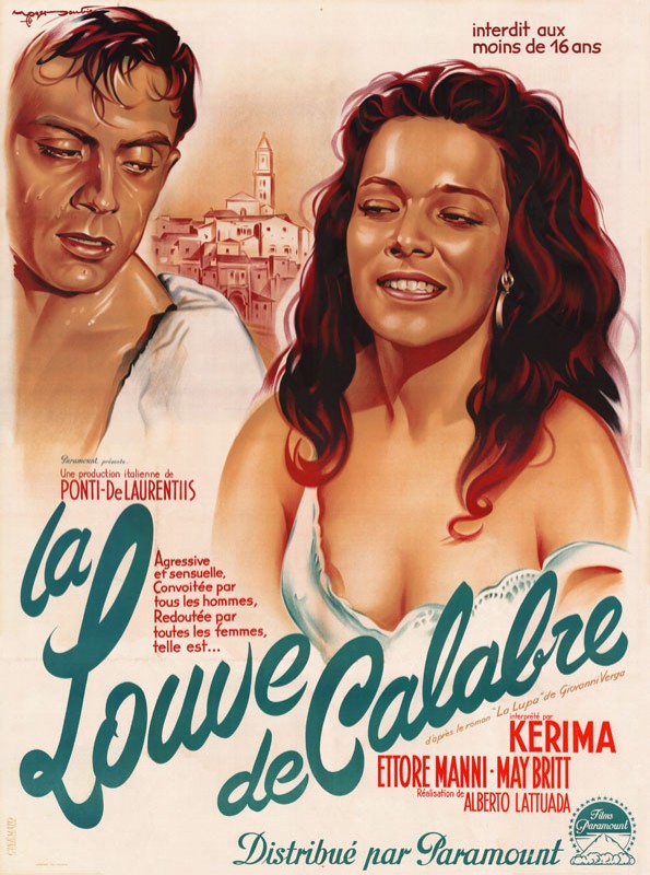 Repro 30x40cm - LOUVE DE CALABRE (la) - Française