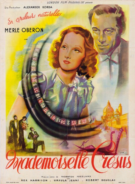 Affiche - MADEMOISELLE CRESUS - 60x80cm