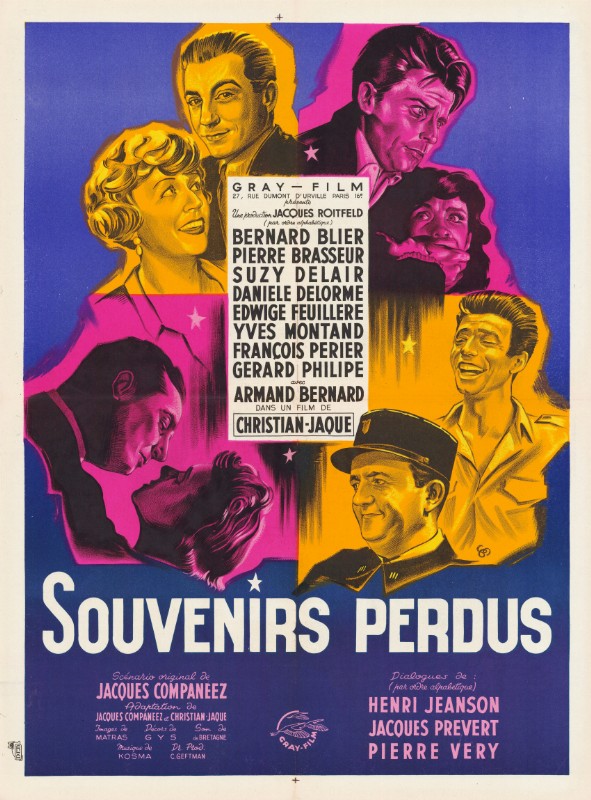 Affiche - SOUVENIRS PERDUS - 60x80cm