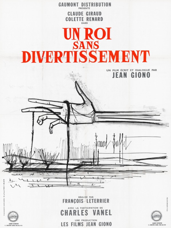 Affiche - UN ROI SANS DIVERTISSEMENT - 120x160cm