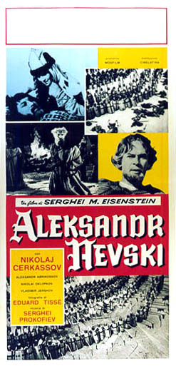 Affiche - ALEXANDRE NEVSKI - 33x71cm
