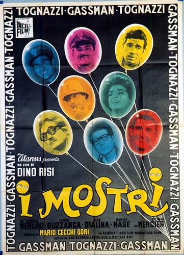 Affiche - MONSTRES (les) - 100x140cm