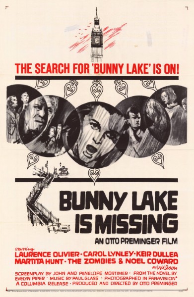 Affiche - BUNNY LAKE A DISPARU - 70x105cm