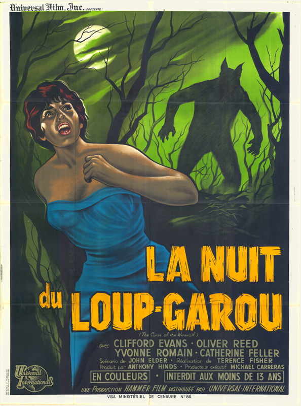 Affiche - NUIT DU LOUP-GAROU (la) - 120x160cm
