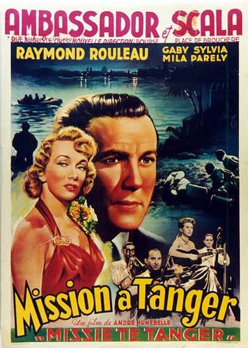 Repro 30x40cm - MISSION A TANGER - Belge