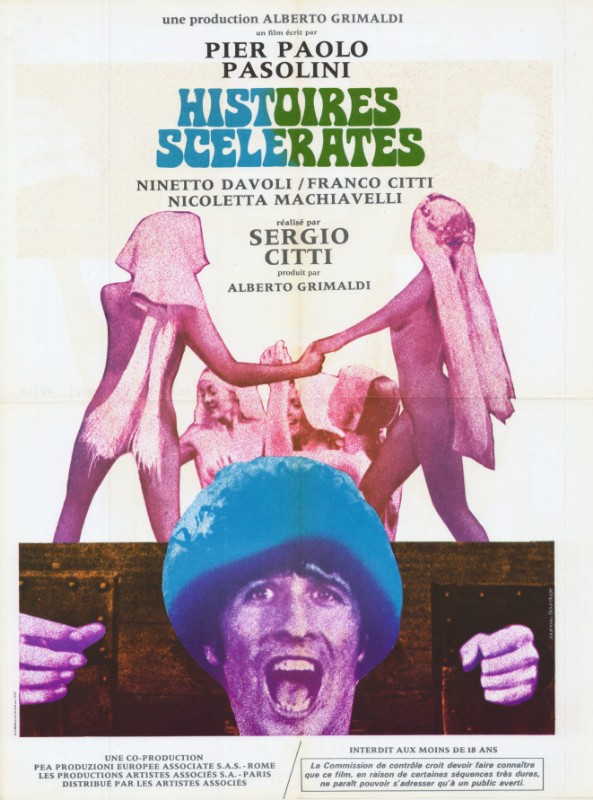 Affiche - HISTOIRES SCELERATES - 60x80cm