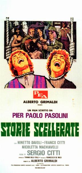 Affiche - HISTOIRES SCELERATES - 33x71cm