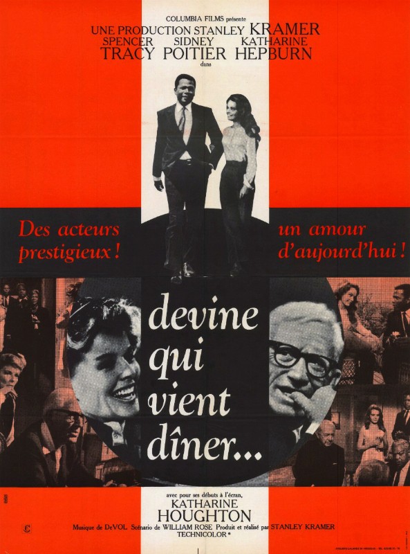 Repro 30x40cm - DEVINE QUI VIENT DINER - Française