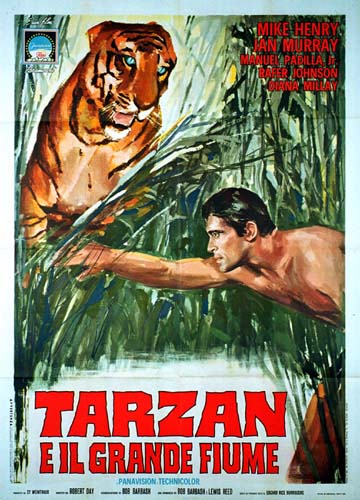 Affiche - TARZAN ET LE JAGUAR MAUDIT - 100x140cm