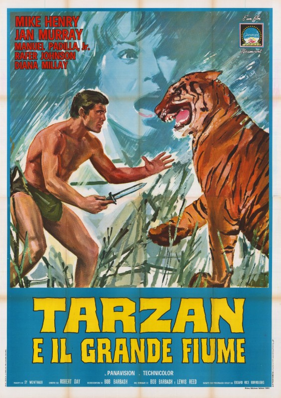 Affiche - TARZAN ET LE JAGUAR MAUDIT - 140x200cm