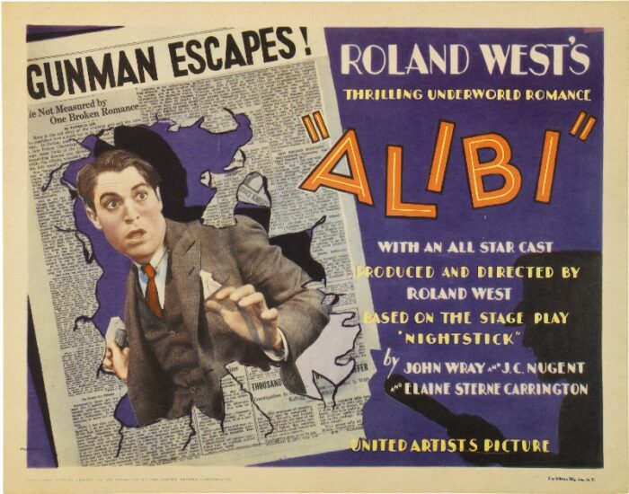 Repro 30x40cm - ALIBI - U.S.