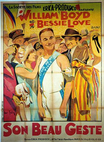 Affiche - SON BEAU GESTE - 120x160cm