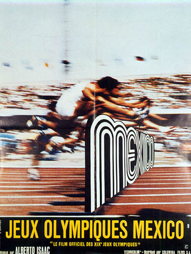 Affiche - JEUX OLYMPIQUES DE MEXICO - 60x80cm