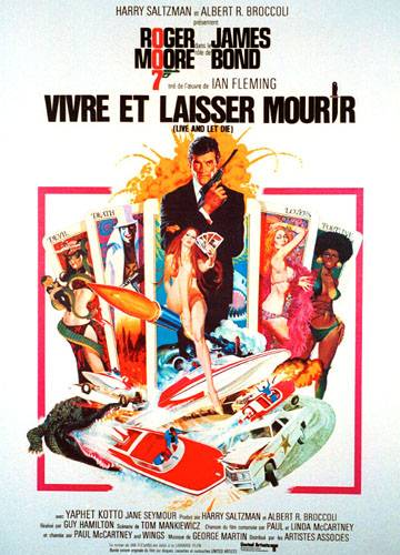 Repro 30x40cm - VIVRE ET LAISSER MOURIR - Française