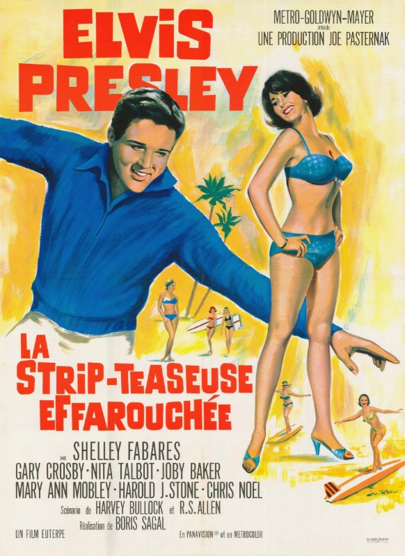 Affiche - STRIP-TEASEUSE EFFAROUCHEE (la) - 60x80cm