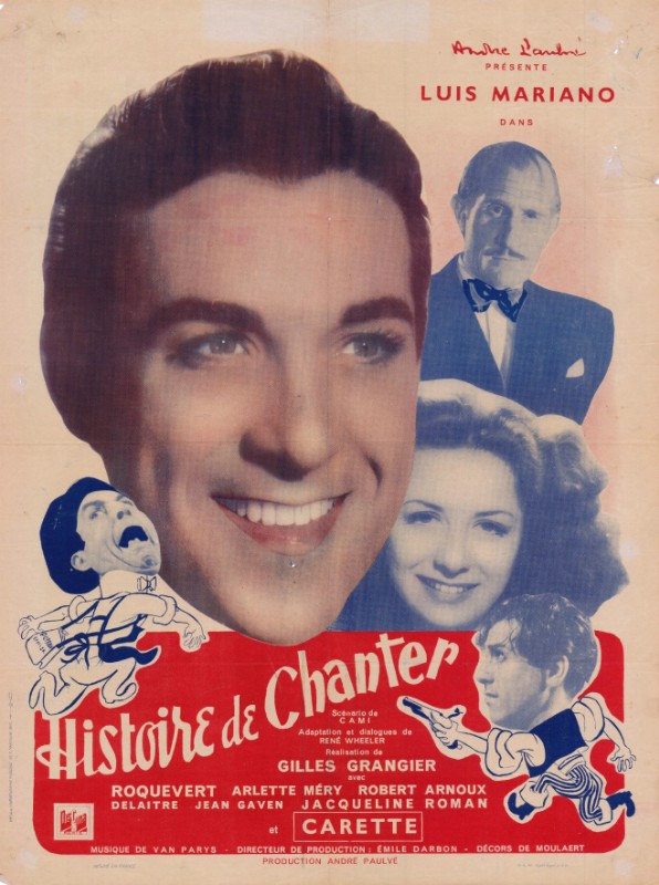 Affiche - HISTOIRE DE CHANTER - 60x80cm