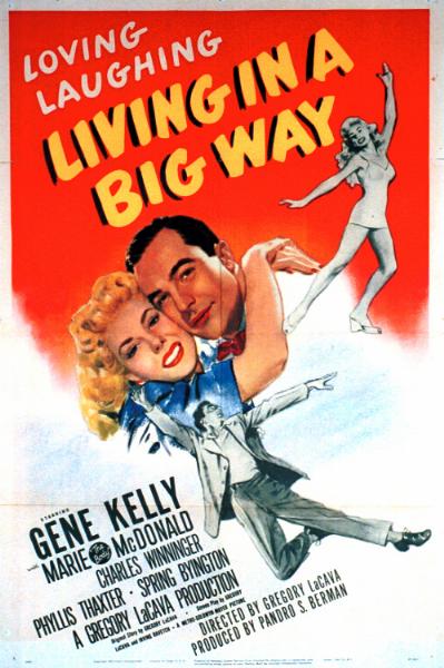 Affiche - LIVING IN A BIG WAY - 70x105cm