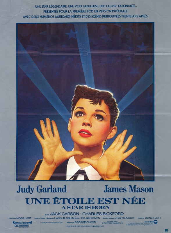 Affiche - UNE ETOILE EST NEE - Ressortie 120x160cm