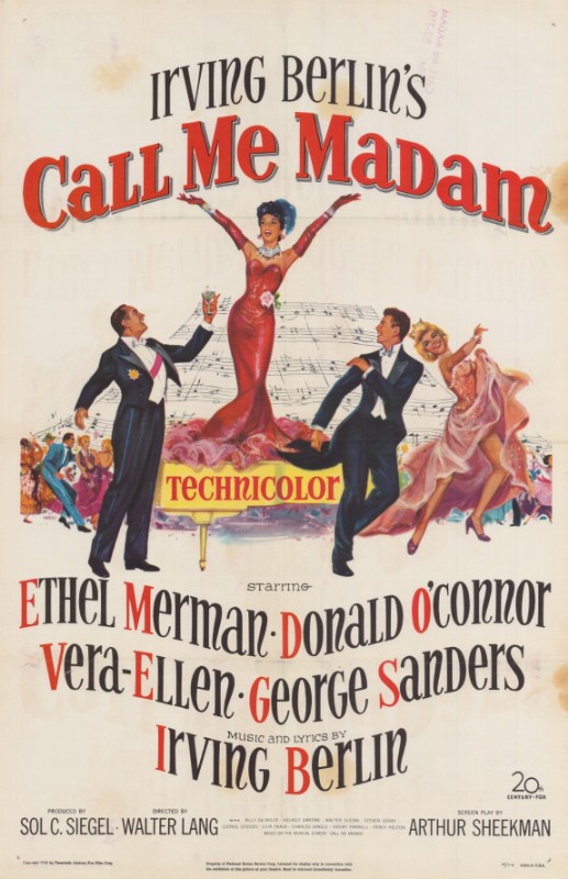 Repro 30x40cm - APPELEZ-MOI MADAME - U.S.