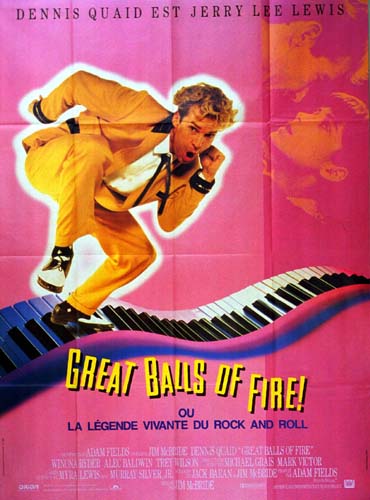 Affiche - GREAT BALLS OF FIRE - 120x160cm