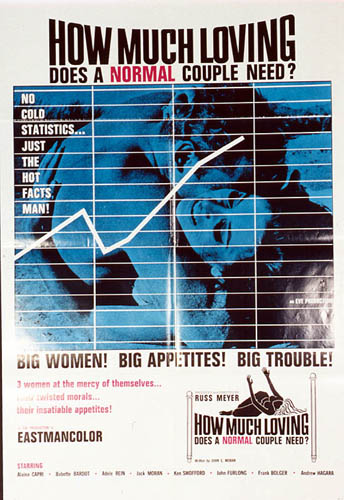 Affiche - COMBIEN DE FOIS FAUT-IL FAIRE L'AMOUR… - 70x105cm