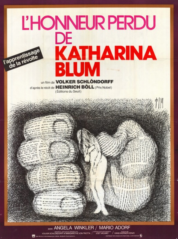 Affiche - HONNEUR PERDU DE K. BLUM (l') - 120x160cm