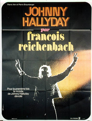 Affiche - JOHNNY HALLIDAY - 120x160cm