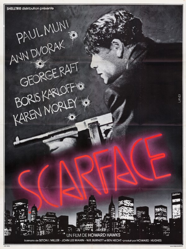 Affiche - SCARFACE - Ressortie 120x160cm