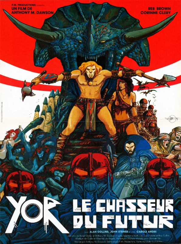 Affiche - YOR, LE CHASSEUR DU FUTUR - 60x80cm