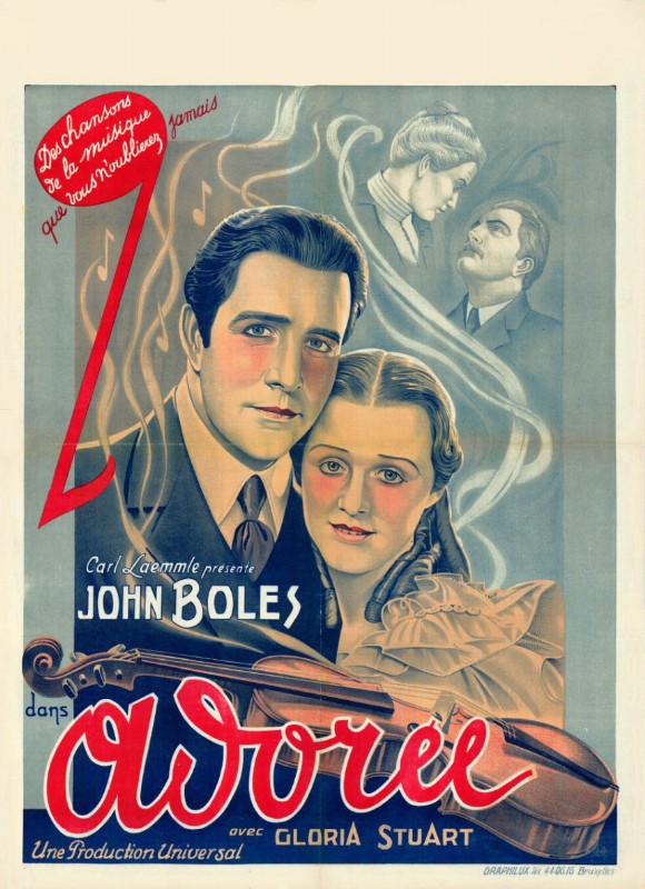 Repro 30x40cm - ADOREE - Belge