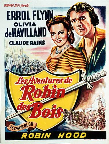 Repro 30x40cm - AVENTURES DE ROBIN DES BOIS (les) - Belge