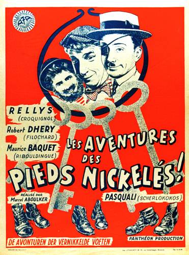 Affiche - AVENTURES DES PIEDS NICKELES (les) - 36x56cm