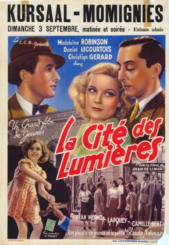 Affiche - CITE DES LUMIERES (la) - 60x80cm - BEL