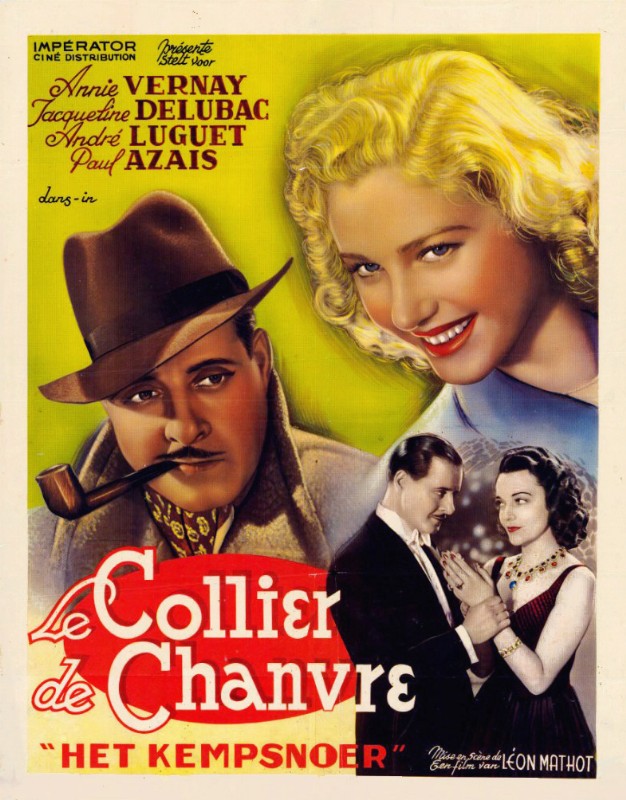 Repro 30x40cm - COLLIER DE CHANVRE (le) - Belge
