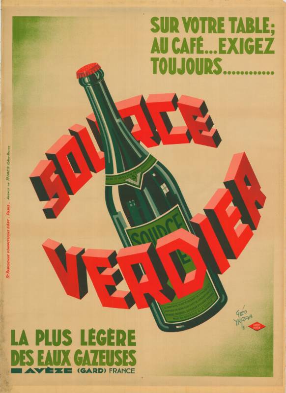 SOURCE VERDIER, Eaux Gazeuses d'Avèze