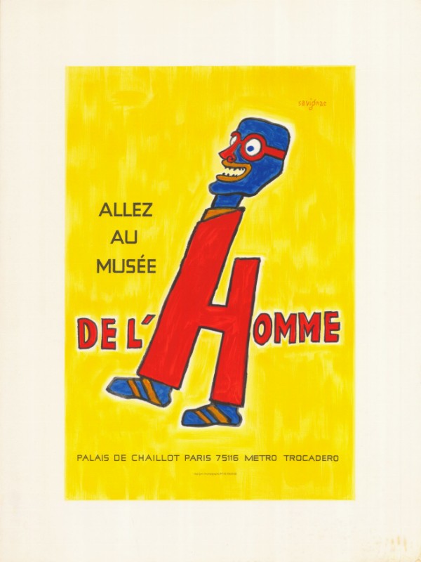 MUSEE DE l'HOMME, PALAIS DE CHAILLOT PARIS