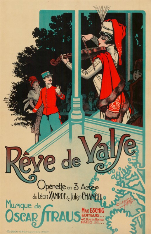 REVE DE VALSE. Musique de Oscar Straus