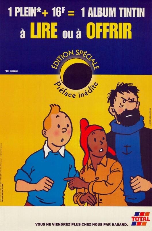 TOTAL. TINTIN et HADDOCK