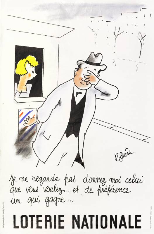 LOTERIE NATIONALE. Je ne regarde pas…