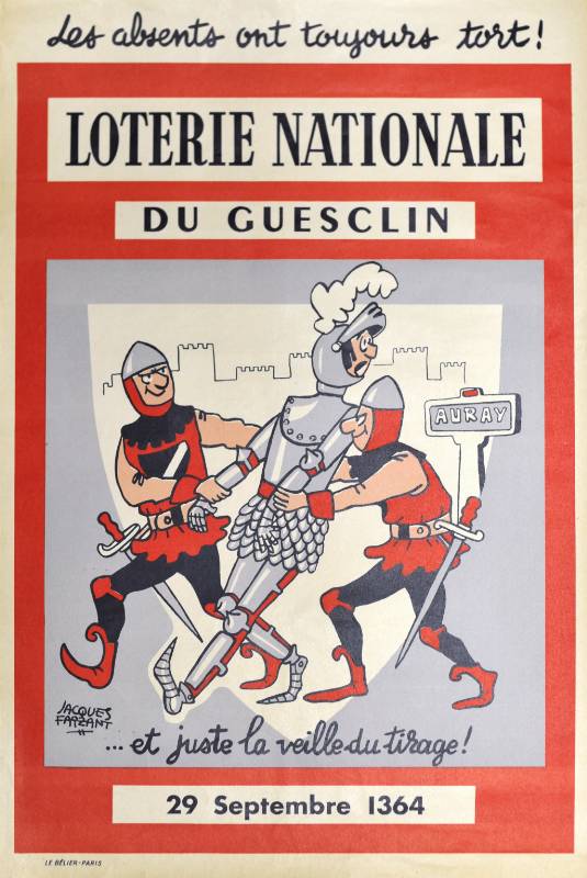 LOTERIE NATIONALE. DUGUESCLIN