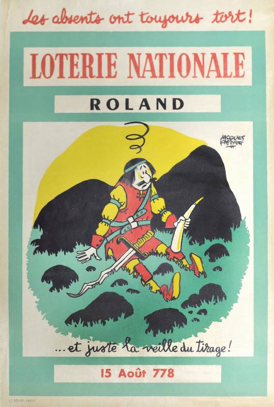 LOTERIE NATIONALE. ROLAND
