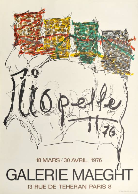GALERIE MAEGHT. EXPOSITION RIOPELLE. Lampions