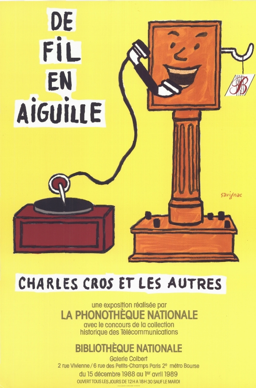 DE FIL EN AIGUILLE. Affiche par Savignac