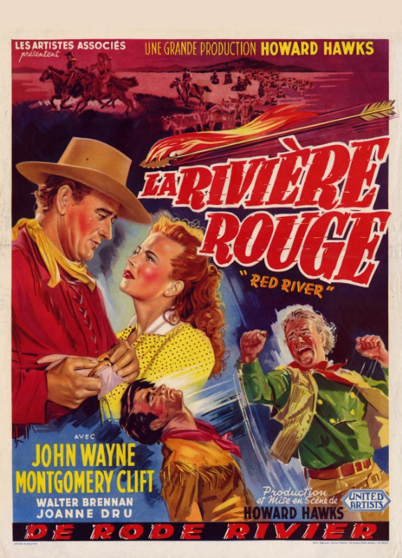 Repro 30x40cm - RIVIERE ROUGE (la) - Belge