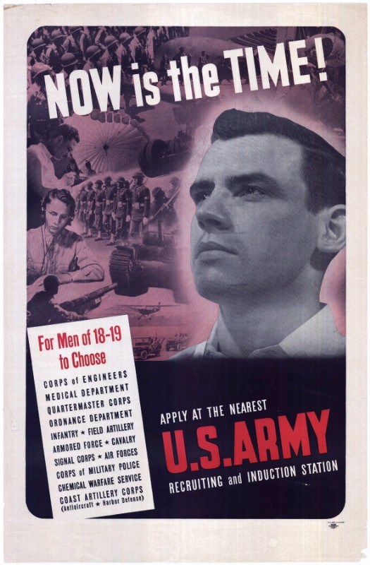 U.S. ARMY. NOW IS THE TIME