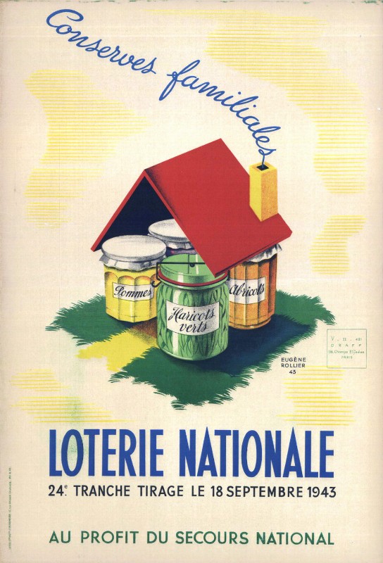 LOTERIE NATIONALE, Au profit du secours national