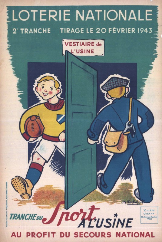 LOTERIE NATIONALE, Sport à l'usine
