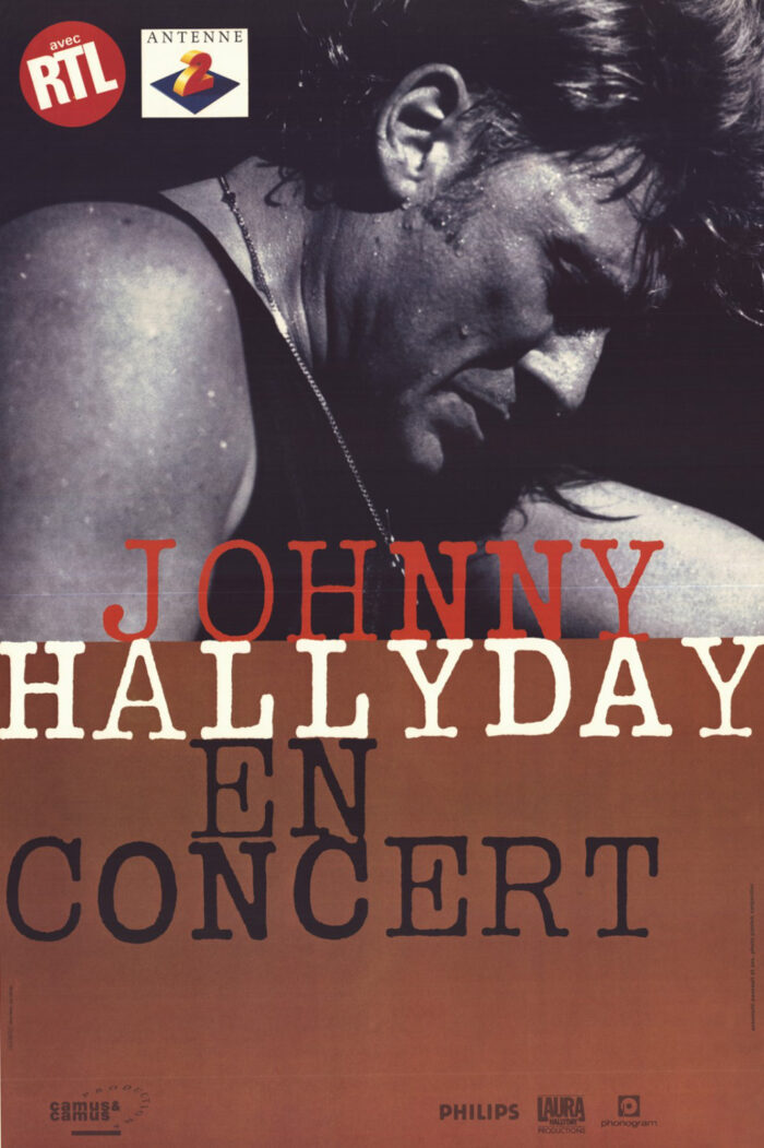 JOHNNY HALLIDAY EN CONCERT, PHILIPS, LAURA